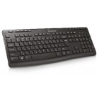 Клавиатура SmartBuy 209, USB, чёрная